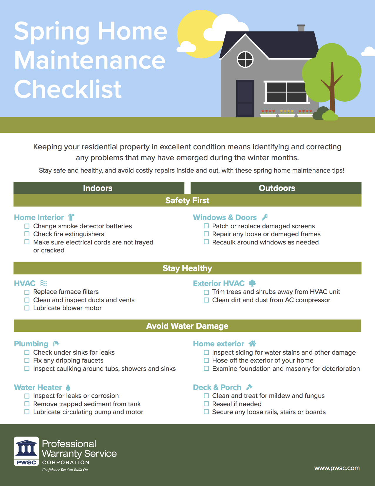 Homeowner Maintenance Checklist Masaka Luxiarweddingphoto Com